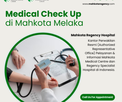 Medical Check Up di Mahkota Melaka